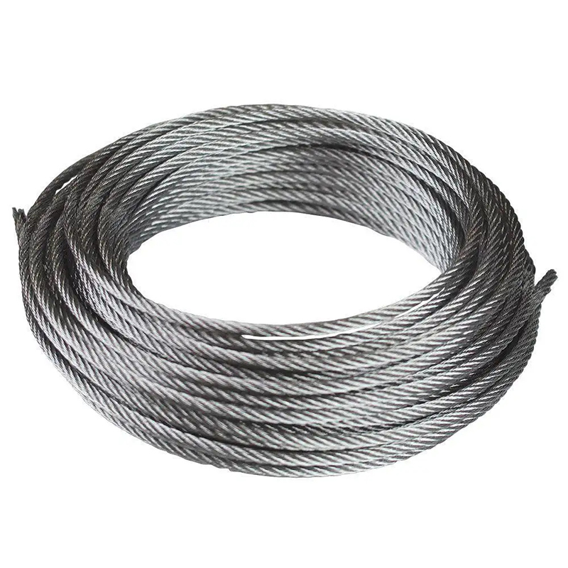 China Supplier galvanized high carbon steel wire strand stranded cable