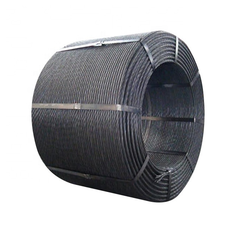 China Supplier galvanized high carbon steel wire strand stranded cable