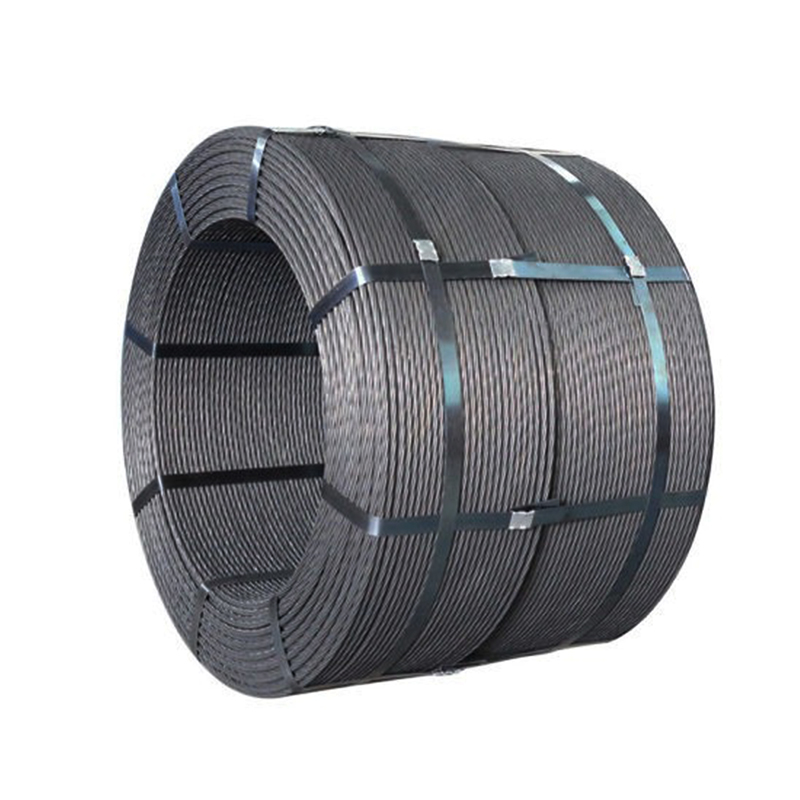 China Supplier galvanized high carbon steel wire strand stranded cable