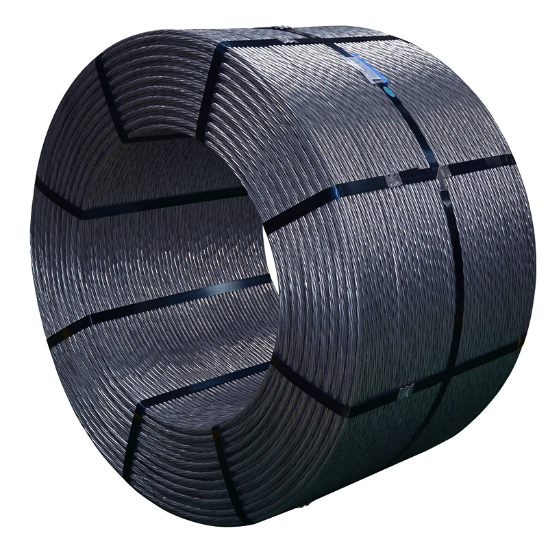 China Supplier galvanized high carbon steel wire strand stranded cable